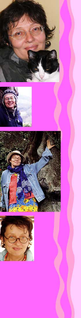 Ganga seri&ouml;s, bunt und still l&auml;chelnd